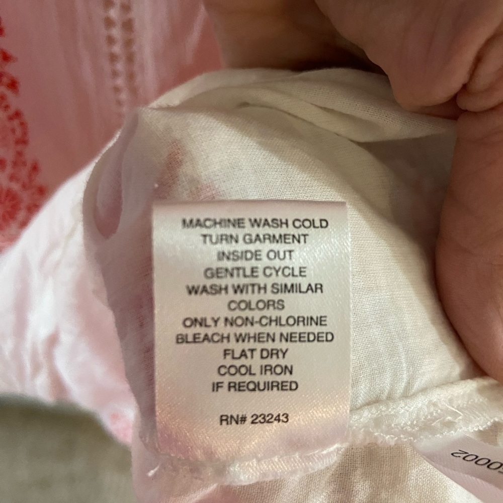 New York & Company White Dress with Red Floral Embroidery - Picture 5 of 8